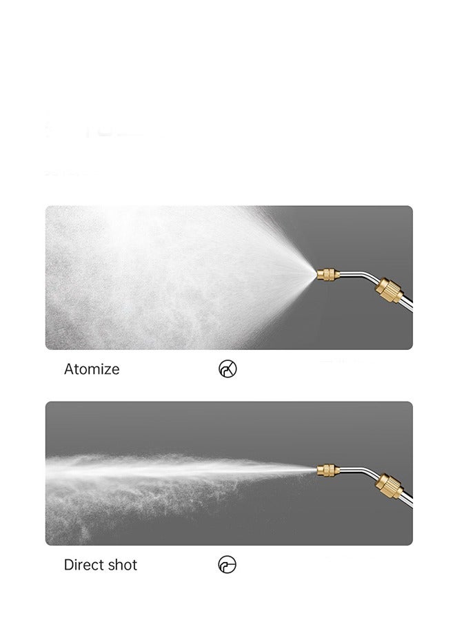 Sakulight Upgrade Electric Sprayer with USB Handle, Telescopic Wand,  Mist Nozzles and Adjustable Shoulder Strap, Garden Sprayer for Gardening, Cleaning,5L - Image 4