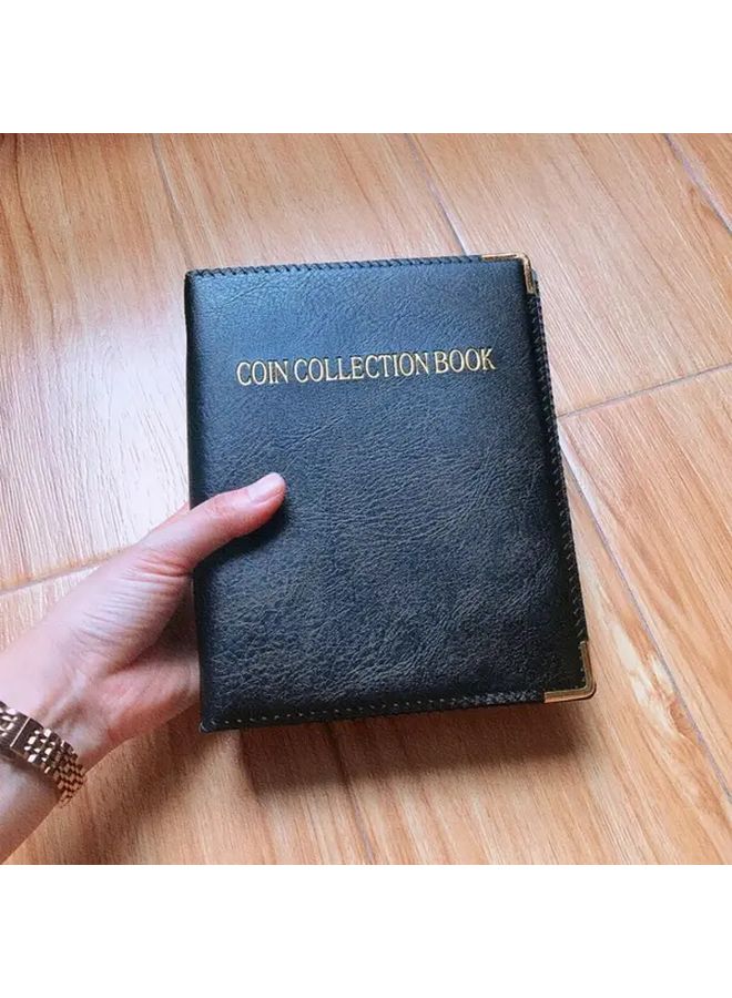 Universal Large Capacity Stamp Coin Album 12 Pockets 5 Pages Interchangeable Sheets - Image 5