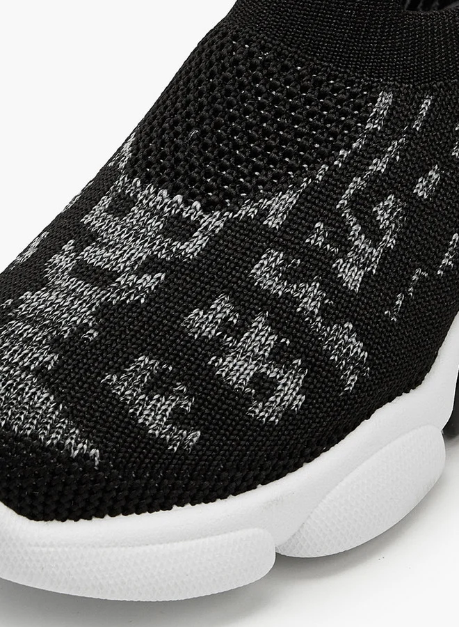 Oaklan by Shoexpress Textured Slip-On Sports Shoes