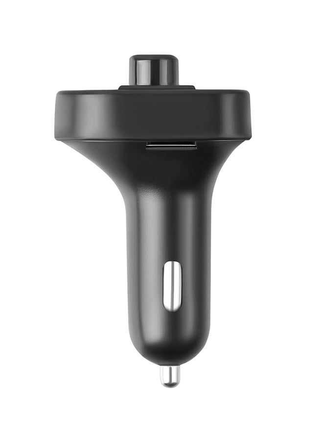 شاحن USB لاسلكي للسيارة أسود - Image 3