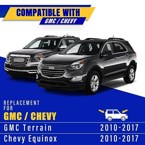 Rooppa 3 مساحات بديلة لسيارة GMC Terrain 2011-2017 / Chevrolet Equinox 2011-2017، شفرات مساحات الزجاج الأمامي بديل المعدات الأصلية - 24"/17"/13" (مجموعة من 3) قفل علوي - Image 5