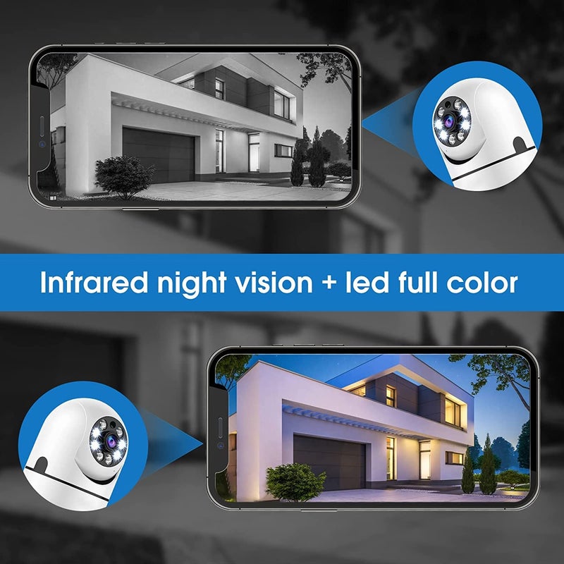 SIOVS 360 Smart Home Office 2k QHD Wireless WiFi Camera Outdoor PTZ Camera CCTV Color Night VisionAi Auto Tracking IP66 Weatherproof  - Image 2