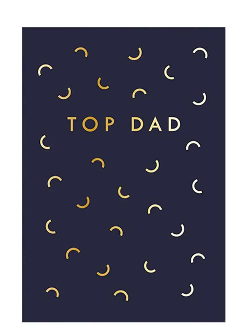 بيجمينت Top Dad Greeting Card Birthday General Celebration or Fathers Day