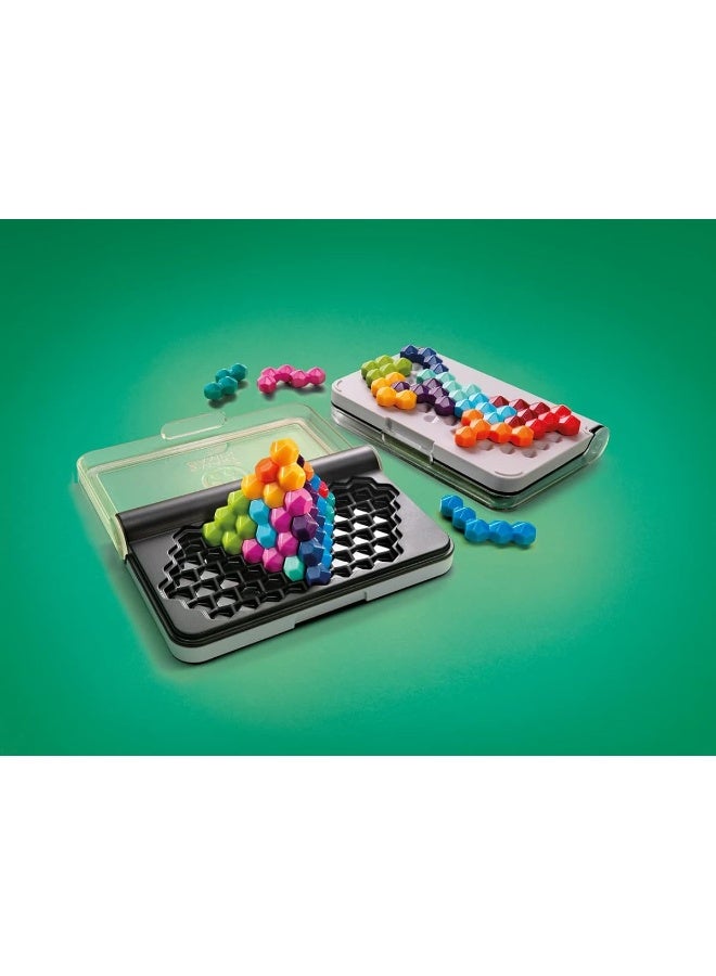 SmartGames IQ Six Pro Travel Game for Kids and Adults, a Skill-Building Brain Game - Brain Teaser for Ages 8 & Up, 120 Challenges in Travel-Friendly Case - Image 1
