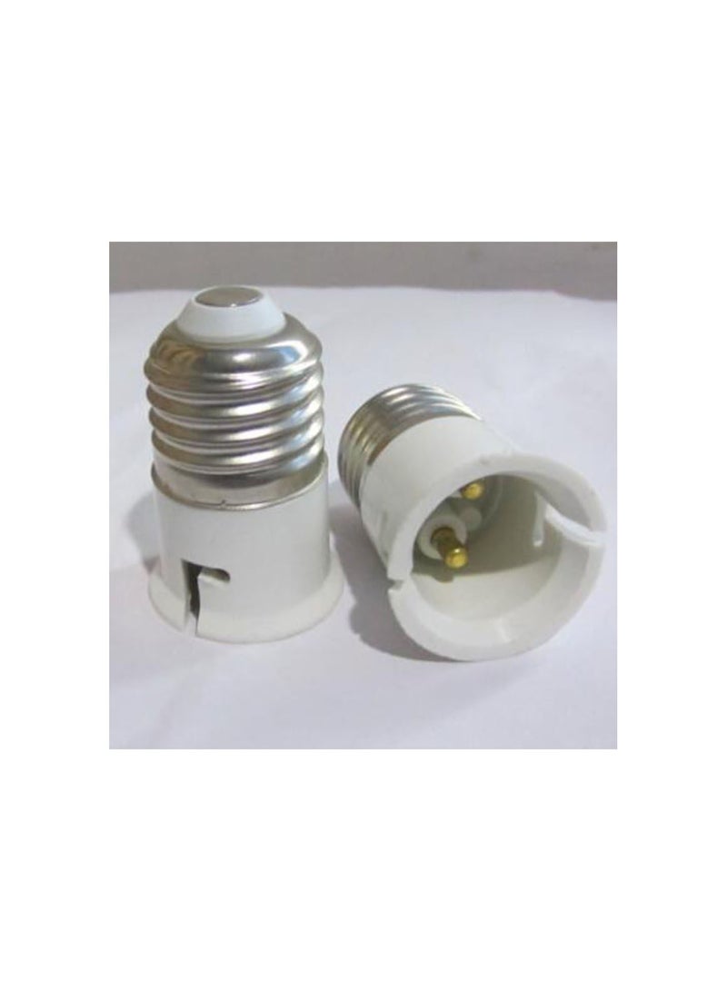 Light Socket Converter Screw E27 - B22 Bulb Base Lamp Socket Fitting Extender Converter Adaptor Holder