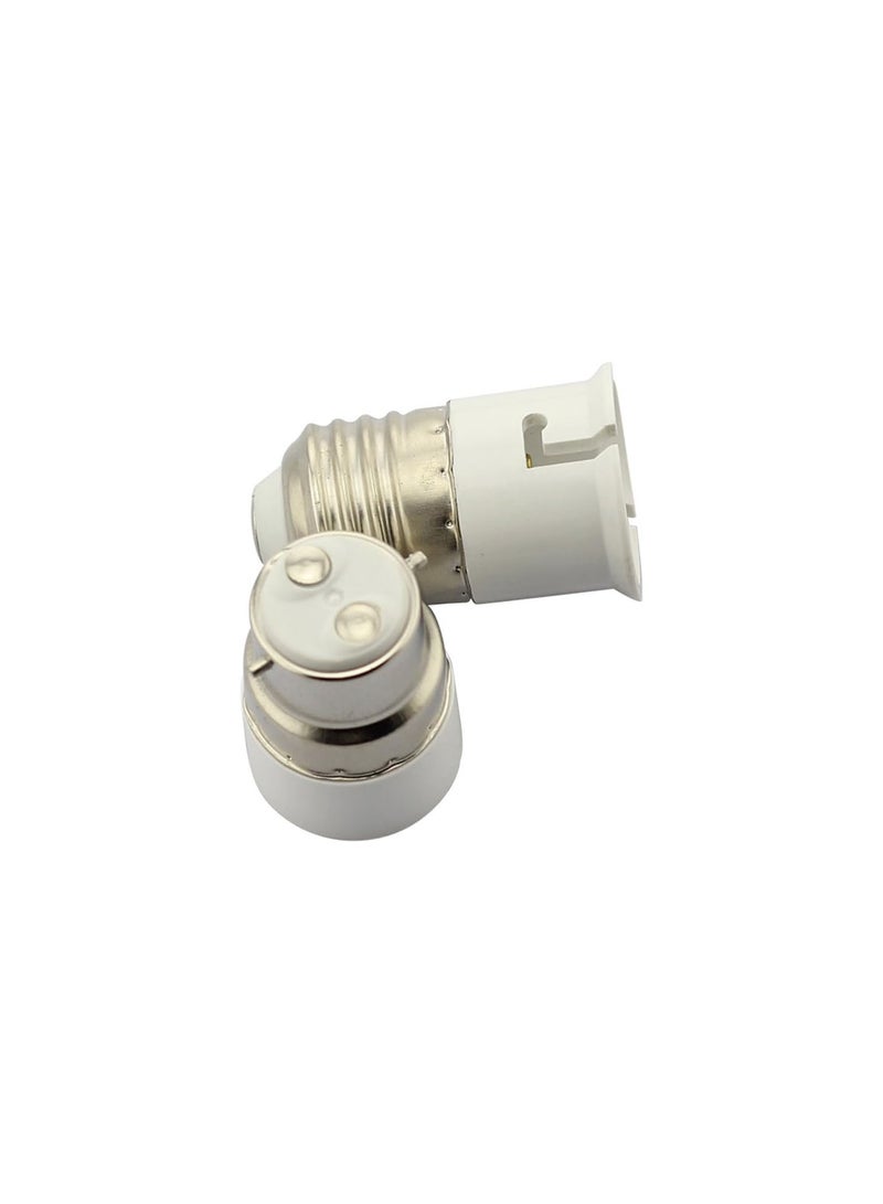 Light Socket Converter Screw E27 - B22 Bulb Base Lamp Socket Fitting Extender Converter Adaptor Holder