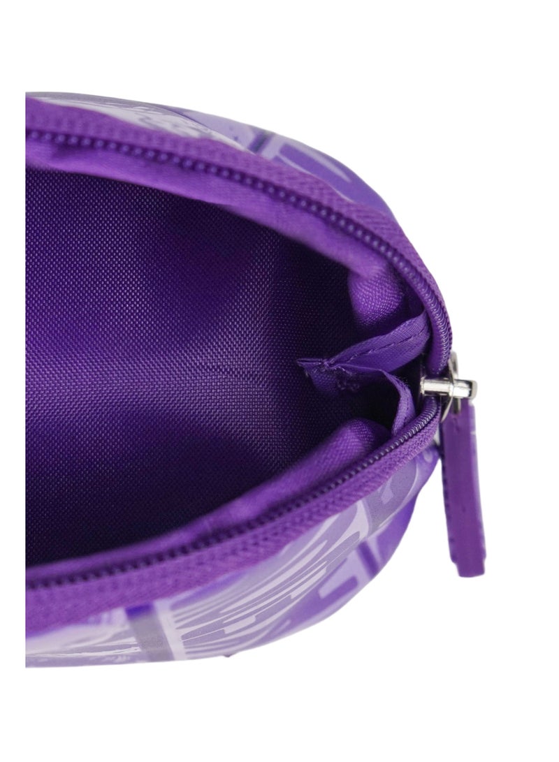 Netflix KPop Demon Hunters Teens Pencil Case – Official KPop Demon Hunters Zippered Pencil Pouch, Large Capacity School Stationery Organizer, Purple Accessory Case - Image 5