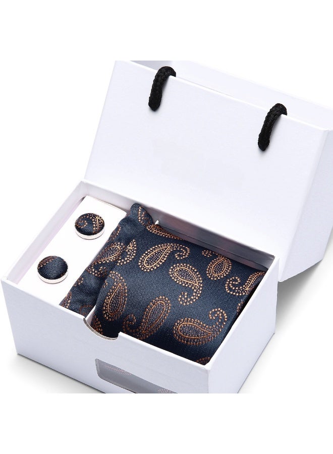 Shougu Men's Business Dress 8cm Tie Gift Box 