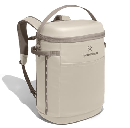 Hydro Flask Carryout Cooler Backpack Insulated Portable Soft Cooler 22 L Capacity in Oat - Image 3