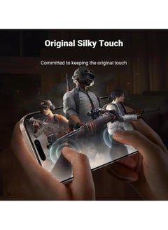 Glass iPhone 16 Pro Max Screen Protector 6.9'' 9H+ Unbreakable Protection HD Ultra Clear Grade Tempered Glass Screen Protector Easy to Install Phone Screen Protector Fit for Most Cases pack of 2  - Image 4