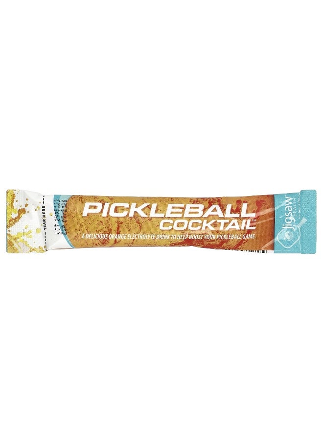 Jigsaw Health Jigsaw Health, Pickleball Cocktail®, Sugar-Free Electrolyte Drink Mix, Orange, 60 Packets, 5 g Each  - Image 3