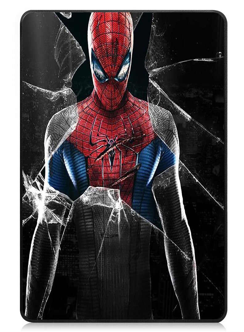 Theodor Protective Flip Case For Samsung Galaxy Tab S9 FE Plus With Trifold Stand Auto Wake Sleep Shockproof Cover Crack Spidermam - Image 1