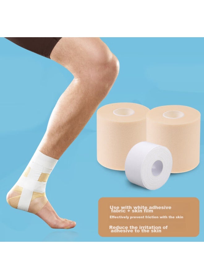 chidong Chidong Skin Film, 2 Rolls, 6cm*20m, Sports Bandage Tape, Protective Gear, Binding Strap, Injury Fixation Aid, 1 Roll White Tape  - Image 4