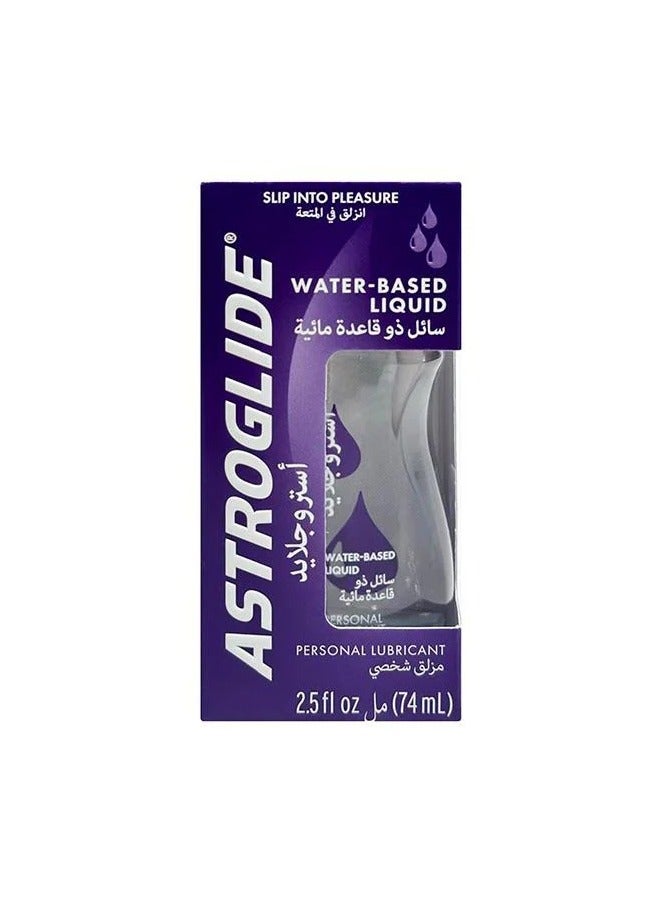 ASTROGLIDE Water Based Liquid Personal Lubricant 74ml