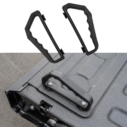 Maxzina Tailgate Grab Handle Compatible with 20152025 Ford F150 Tailgate Lift Assist Handle Auxiliary Step Grip Truck Bed Cargo Tie Down Point Nylon Versatile Assembly 2PCS for 2024 F150 Accessories - Image 1