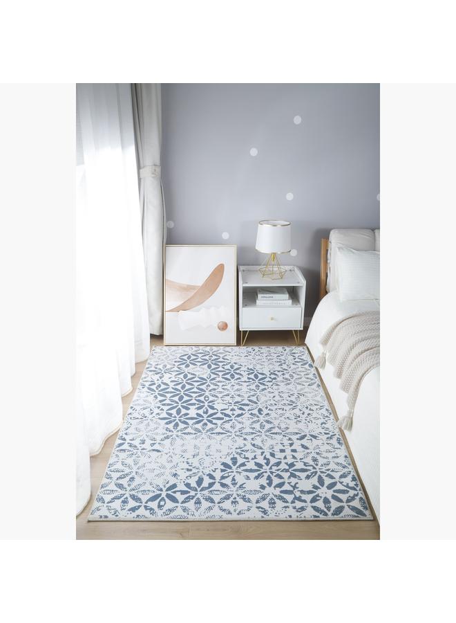 Wells Printed Flannel Rug 110X160 Cm - Image 1