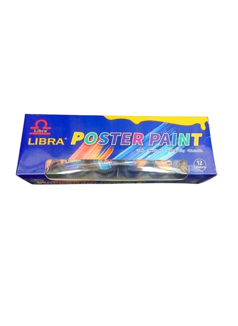 Poster Paints 12 Colors
