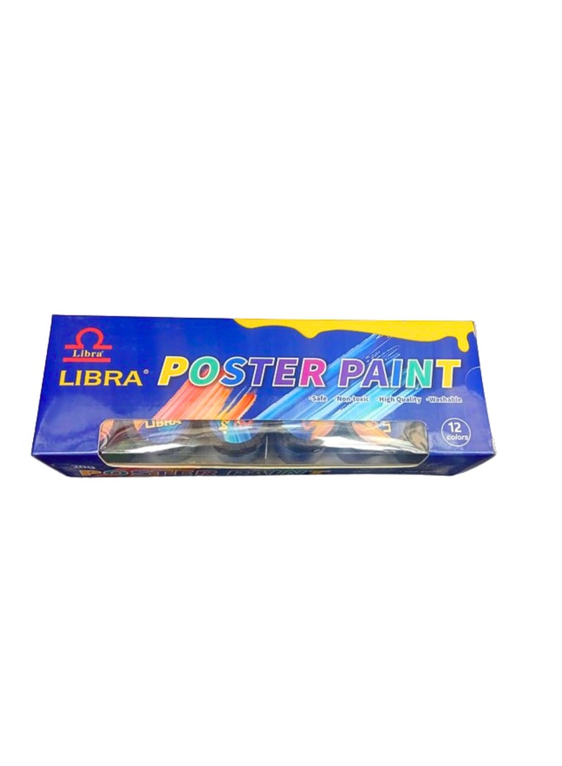 Libra Poster Paints 12 Colors - Image 2