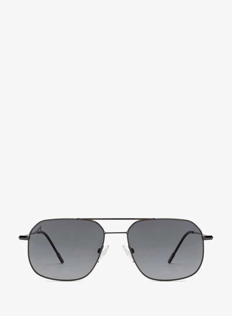 VINCENT CHASE Unisex Rectangular Shape Sunglasses - VC S15773 - Lens Size: 54 Mm