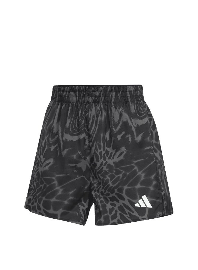 Adidas workout essentials printed women shorts - Image 1