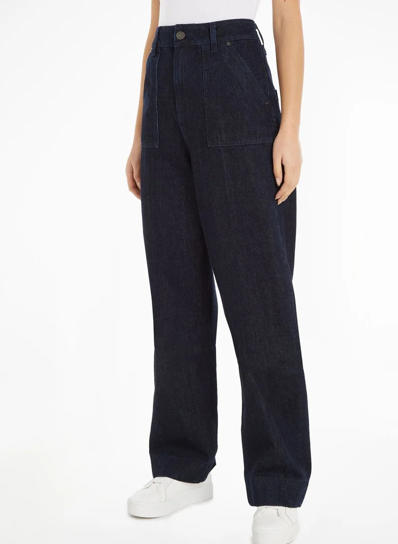 CALVIN KLEIN Wide Leg Pants