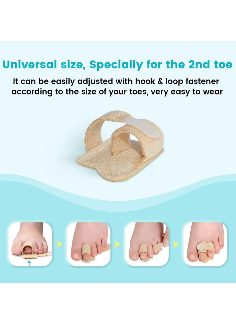 LAIAOCISI 8-Pack Bunion Corrector Pad Toe Separators Wraps, Toe Splint Brace Cover, Toe Corrector with Padding Support Protector Cover - Image 5