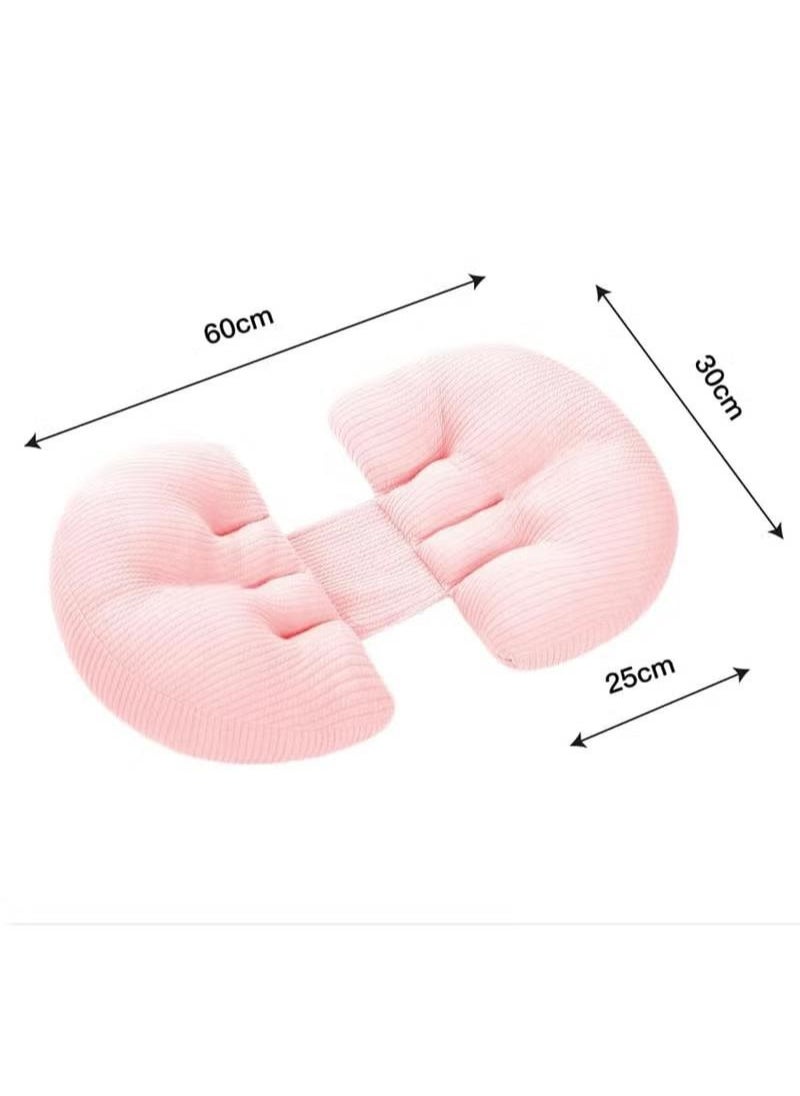 XiuWoo - Pregnancy Pillows for Sleeping, Maternity Pillow for Pregnant Women, Support Pregnancy Pillows, Feeding Baby Side Sleeping Pillow, Adjustable, Portable, Positioning, for Support Back Belly - Image 1