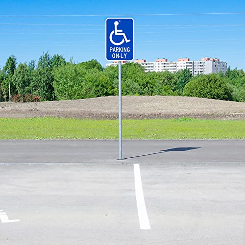 SmartSign "Handicap Parking Only" Sign By SmartSign | 12" x 18" Aluminum - Image 3