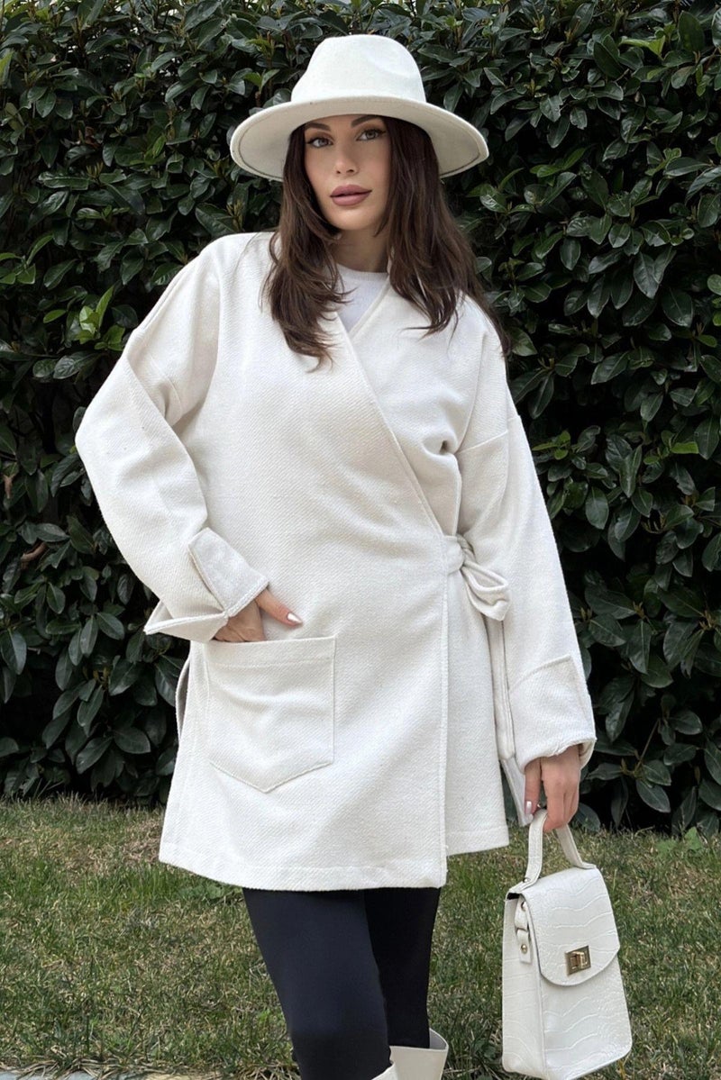 Weshaya Jacket Women Ecru - Image 1