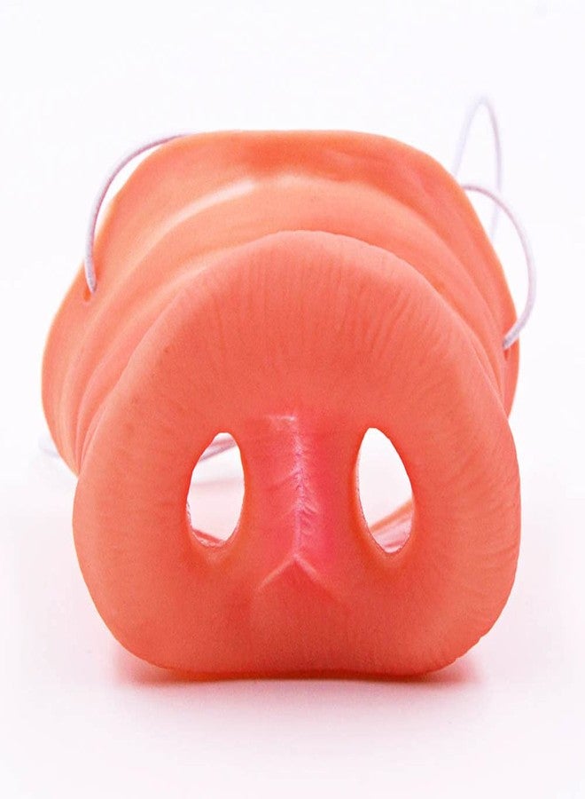 ccHuDE 6 Pcs Halloween Pig Nose Pig Snout Pig Cosplay Mask with Elastic Band Novelty Costume for Kids Party Supplies - Image 2