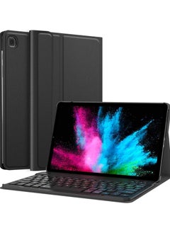 Generic Galaxy Tab S6 Lite 10.4 Case with Keyboard - Detachable Wireless Keyboard - Premium Slim Folio Stand Cover for Samsung Galaxy Tab S6 Lite 10.4 Inch SM-P610 SM-P615 2020, Black  - Image 1