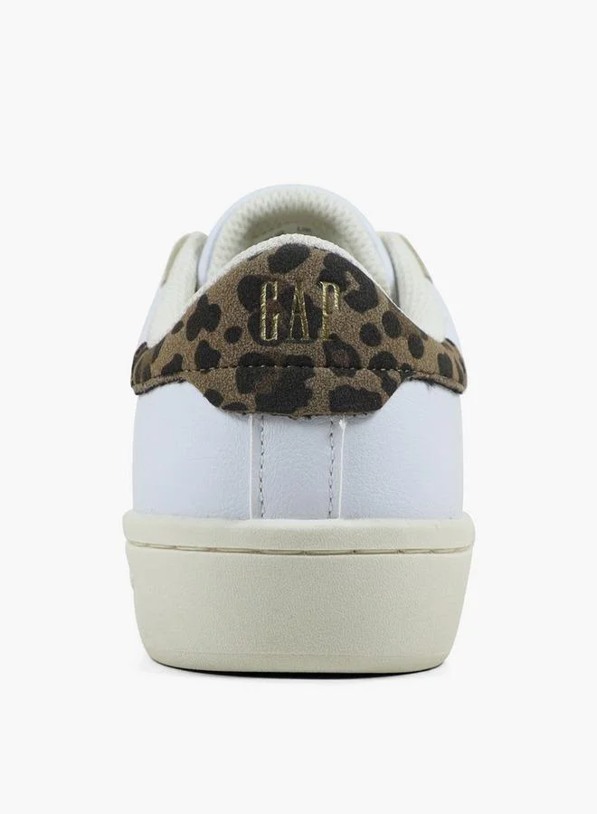 Gap WHITE Women Sun Ltx Lace-Up Ankle Sneakers for Women | Best Price UAE
