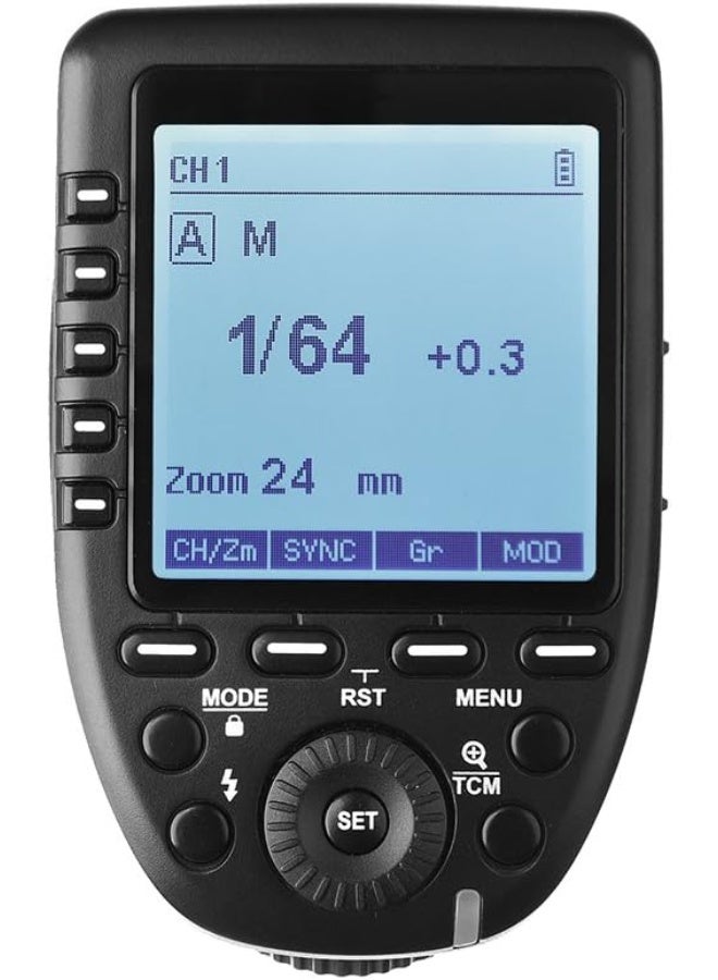 Godox XProC II 2.4 GHz TTL Wireless Flash Trigger for Canon – E‑TTL II, HSS to 1/8000 s, 16 Groups / 32 Channels - Image 1