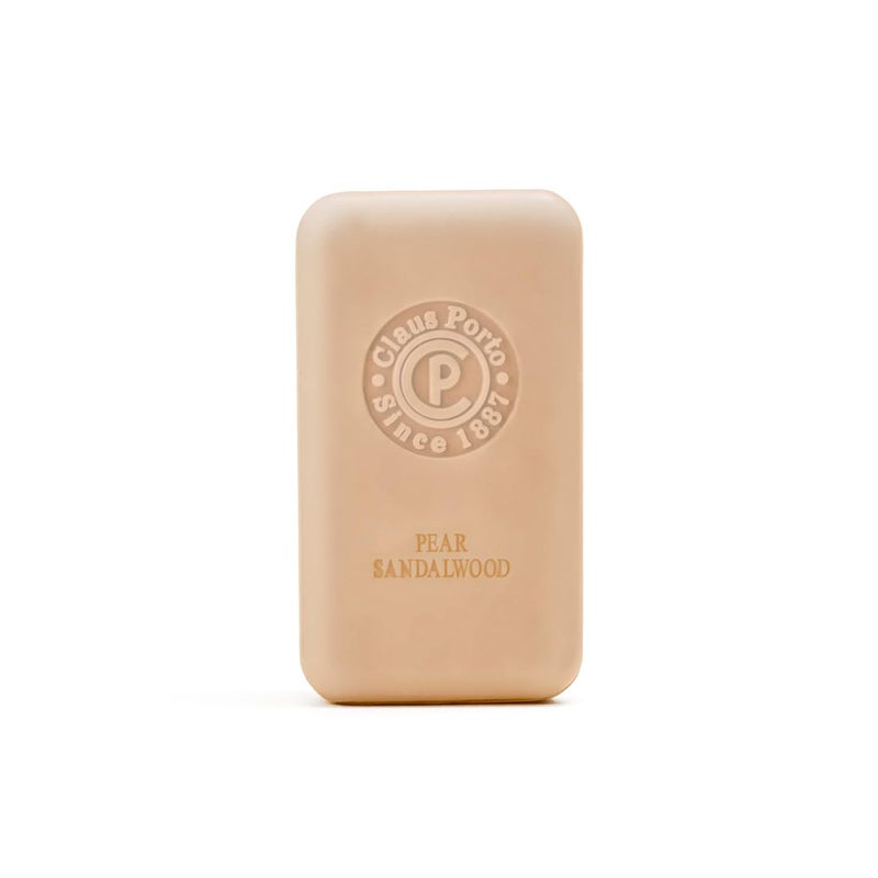 Claus Porto 8741 Pear Sandalwood Body Soap for Men Women Soothing Cleansing Nourishing Handcrafted Aromatic Woody Warm 150g 53 oz - Image 2