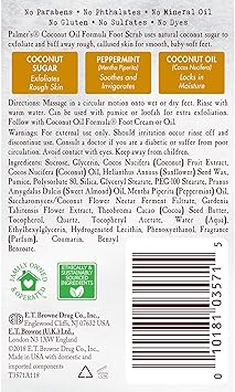 PALMER'S Palmers Coconut Sugar Foot Scrub 60g - Image 3