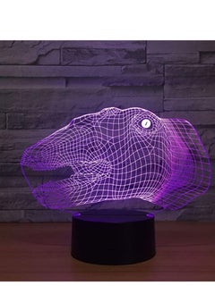 3D Multicolor Night Light 3D Illusion LED Lamps 3D Multicolor Night Light 3D Dinosaur Style Multicolor Night Light