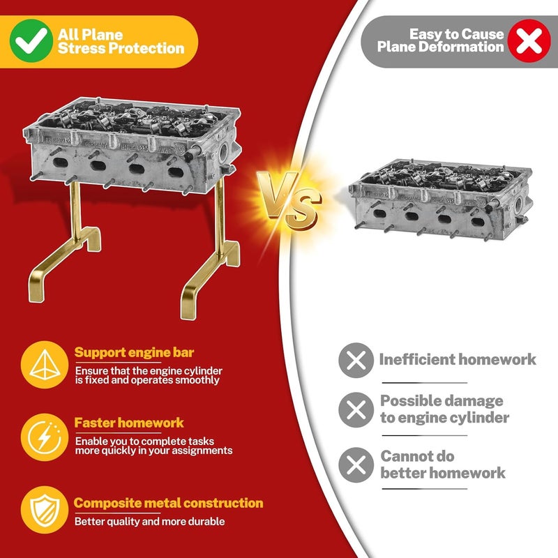 BILITOOLS Cylinder Head Stands - Durable Engine Support for Modifications - Image 4