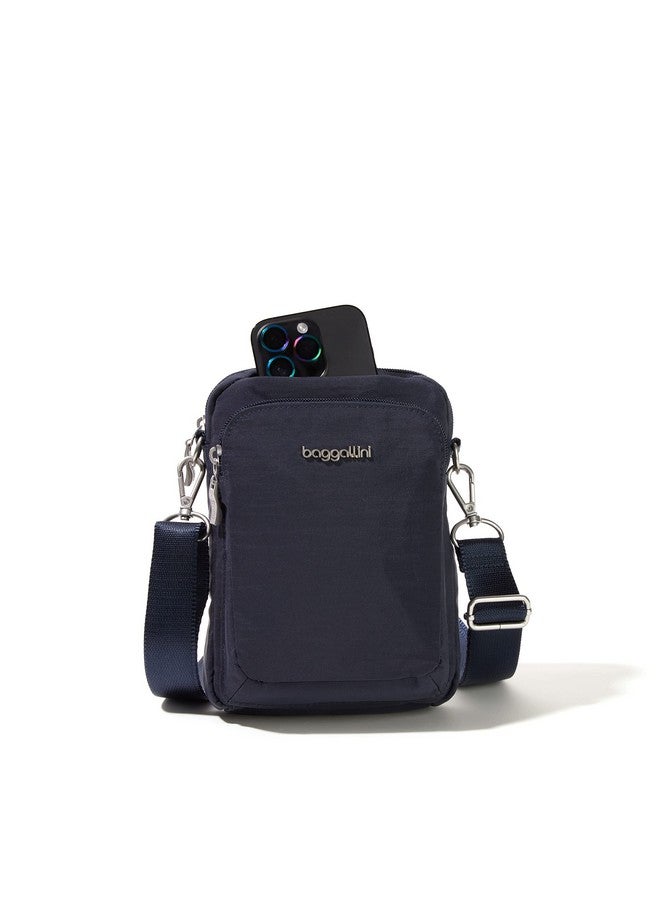 Baggallini Womens Modern Everywhere Explorer Crossbody French Navy - Image 5