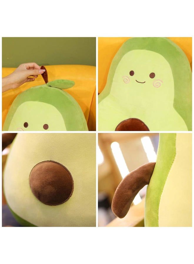 EHOTONG Avocado Plush, Food Pillow Cute Funny Fruit Throw Pillows Stuffed Toy, 17.7'' - Image 2