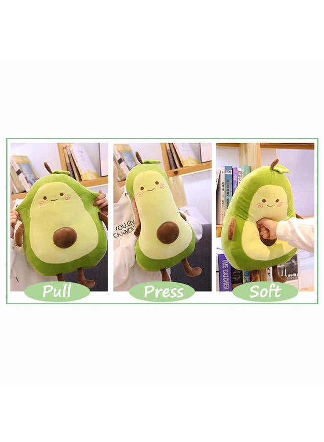 EHOTONG Avocado Plush, Food Pillow Cute Funny Fruit Throw Pillows Stuffed Toy, 17.7'' - Image 3
