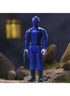 Super7 G.I. Joe Snake Eyes 3.75" G.I. Joe Action Figure With Accessory Classic Cartoon Collectibles And Retro Toys  - Image 2