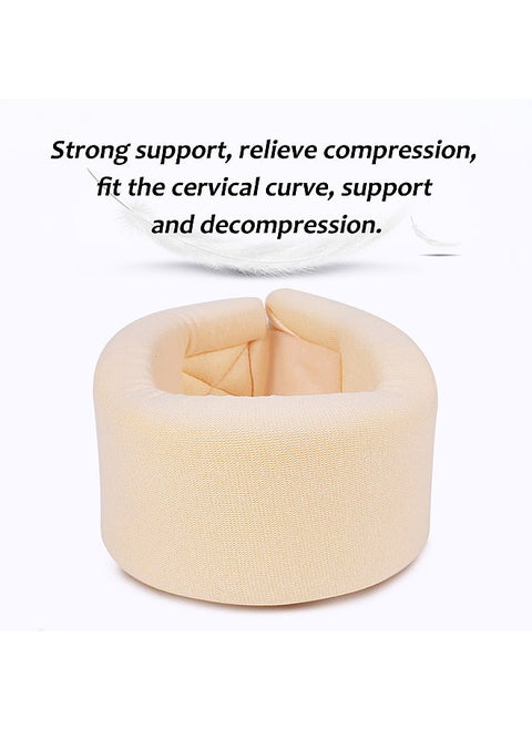 Soft Foam Neck Brace, Universal Cervical Collar, Adjustable Neck Support Brace, for Migraine Due to Cervical Spine Problems, Cervical Decompression