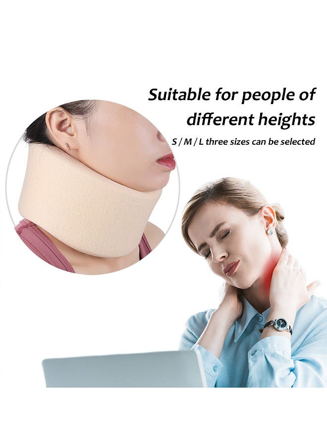 Generic - Soft Foam Neck Brace, Universal Cervical Collar, Adjustable Neck Support Brace, for Migraine Due to Cervical Spine Problems, Cervical Decompression - Image 1