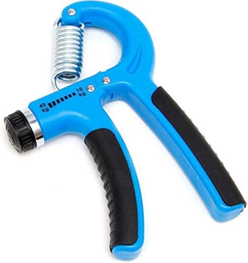 Hand Grip Gripper Strength Training Forearm Muscle Wrist Exerciser Developer Blue-Black