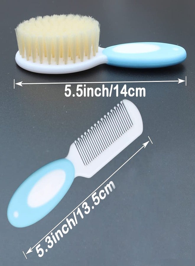 Duruan Baby Hair Brush Soft Goat Bristles-Ideal for Cradle Cap-for Newborns & Toddlers-Natural Perfect Baby Registry Gift - Image 2