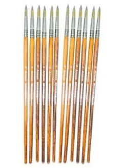 Artmate Artist Brushes Round 12 Size, Set Of 12 Pieces - Jiabsx101r-12 - pzsku/Z998CD505AC57BEAF2820Z/45/_/1740037885/6389c6b1-38aa-4b14-b1b1-62e4d65a7767