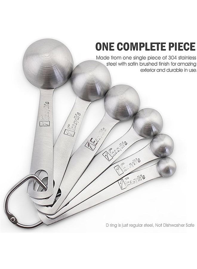 Ant - Stainless Steel Measuring Spoons, Kitchen Utensils for Measuring Dry and Liquid Ingredients - Image 1