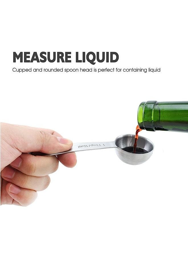 Ant - Stainless Steel Measuring Spoons, Kitchen Utensils for Measuring Dry and Liquid Ingredients - Image 1