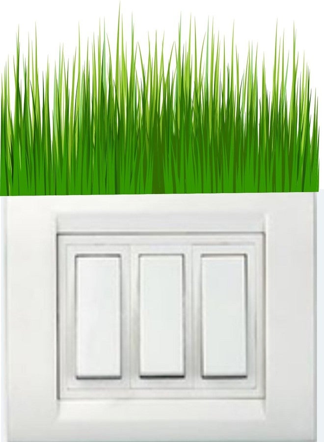 Asmi Collections Grass, Tulip Flowers and Fairy Wall Stickers for Light Switches - Set of 4 - Image 4