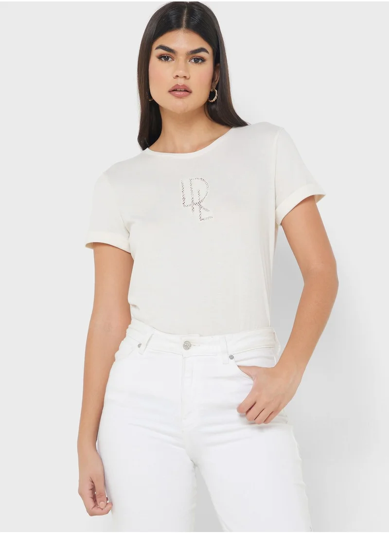 Lauren Ralph Lauren Crew Neck T-Shirt